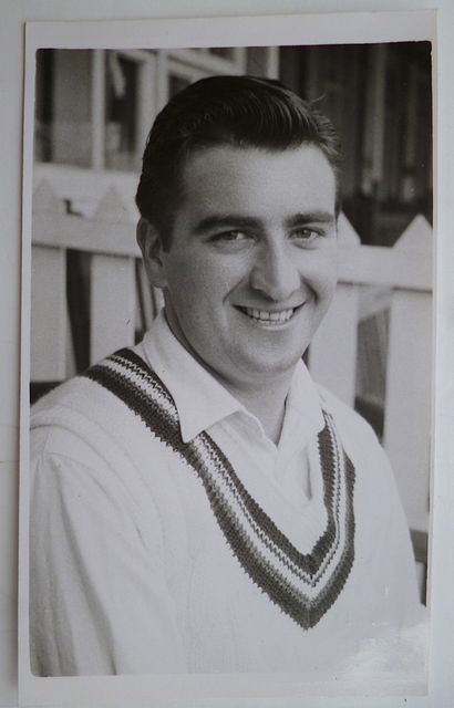 An original head and shoulders postcard-size photograph of Dennis A'Court.