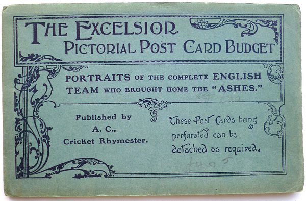 THE EXCELSIOR PICTORIAL POST CARD BUDGET.