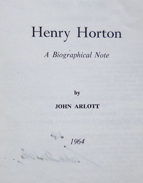 HENRY HORTON.