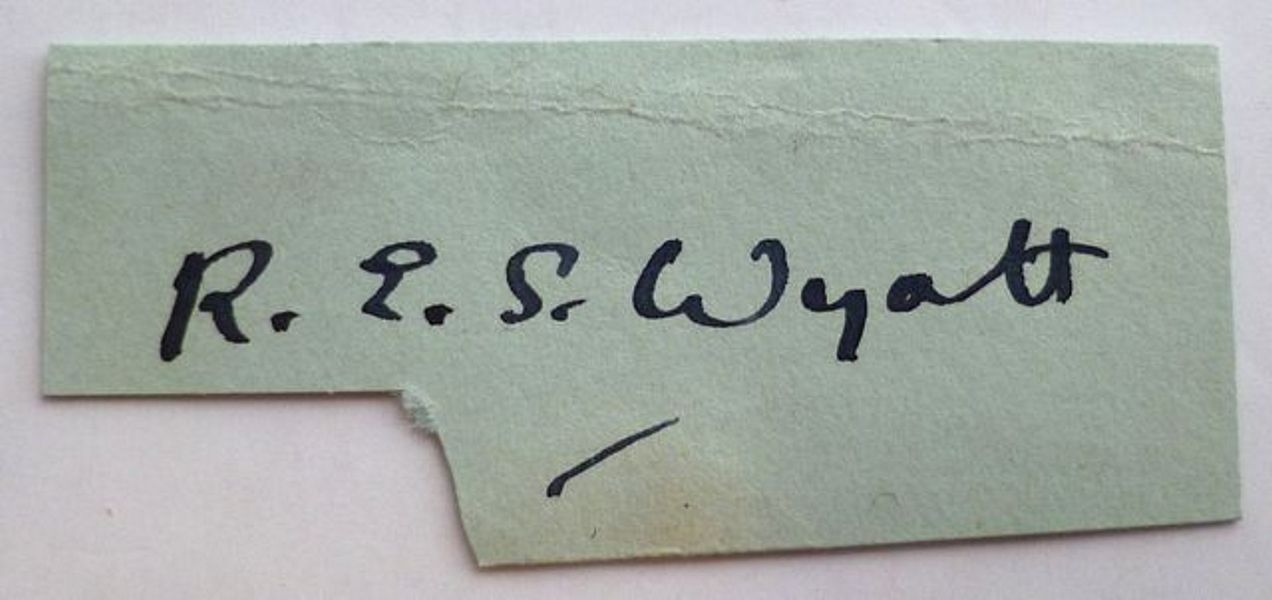 An ink signature.