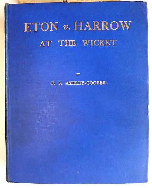 ETON v. HARROW AT THE WICKET.