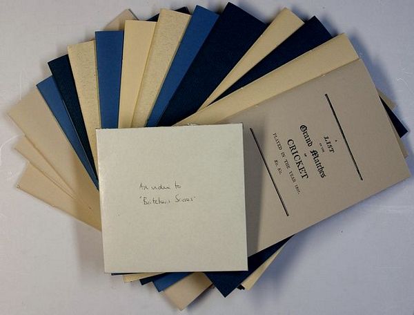 A COMPLETE  SET OF ALL FIFTEEN FACSIMILE EDITIONS OF BRITCHER'S SCORES. 