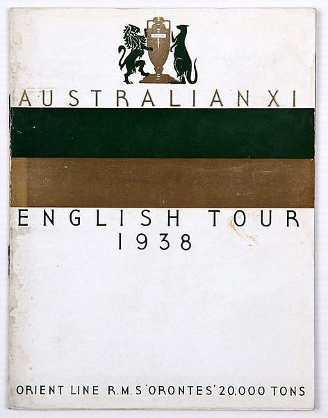AUSTRALIAN XI. ENGLISH TOUR 1938.
