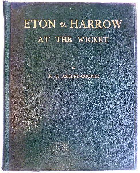 ETON v. HARROW AT THE WICKET.