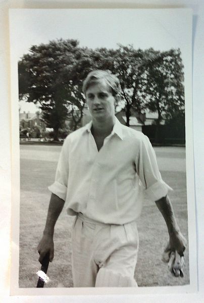 An original three-quarter length postcard-size photo of Anthony Goodfellow.