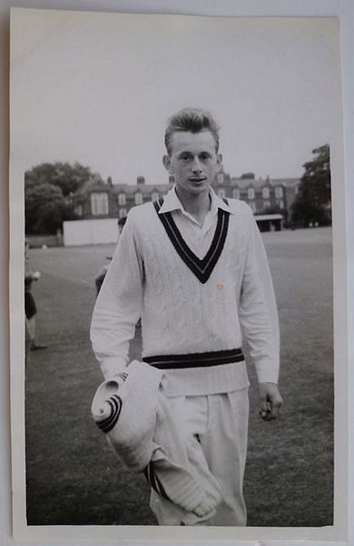 An original head and shoulders postcard-size photo of Peter Brodrick.