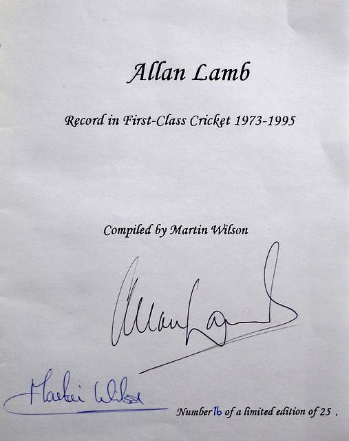 ALLAN LAMB.