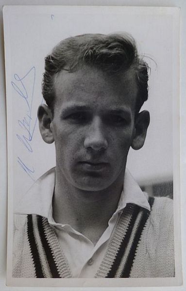 An original head and shoulders postcard-size photograph of Albert Wright.