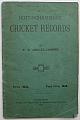 NOTTINGHAMSHIRE CRICKET RECORDS.