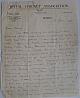 A very interesting three page signed autograph letter in pencil from the Secretary of the Natal Cricket Association Doug Geddie, signed 'Doug', to C.V. Grimmett.