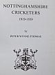 NOTTINGHAMSHIRE CRICKETERS 1919-1939.