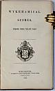 WYKEHAMICAL SCORES, FROM THE YEAR 1825.