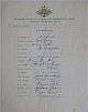 An official autograph sheet signed in ink by all sixteen members of the Australian team which toured South Africa in 1966-67.