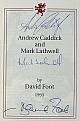 ANDREW CADDICK AND MARK LATHWELL.