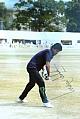 An original full length colour photograph of Wasim Akram.