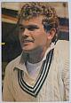 An original head and shoulders colour postcard photograph of Martin Crowe.