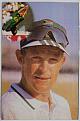 An original head and shoulders colour postcard photograph of Jonty Rhodes.