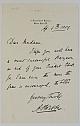 An interesting one page signed autograph letter from A.J. Webbe to an unnamed correspondent. Headed 9 Cambridge Square, Hyde Park. Dated 6th April 1889.