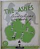 THE ASHES. THE AUSTRALIANS ARE HERE! SOUVENIR OF 1938 TOUR.